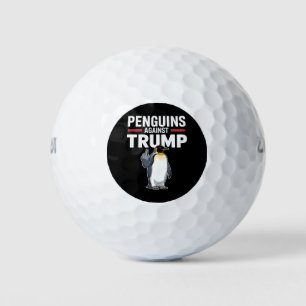 Pelotas De Golf Aletas de pingüino arriba resisten a los pingüinos