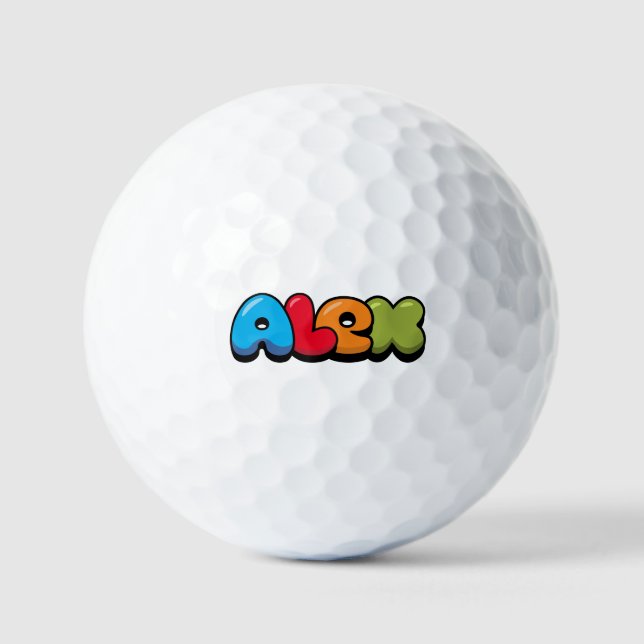 Pelotas De Golf Alex (Anverso)