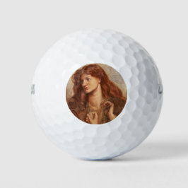 Pelotas De Golf Alexa Wilding (Joven Elegante Con Pelo Rojo)