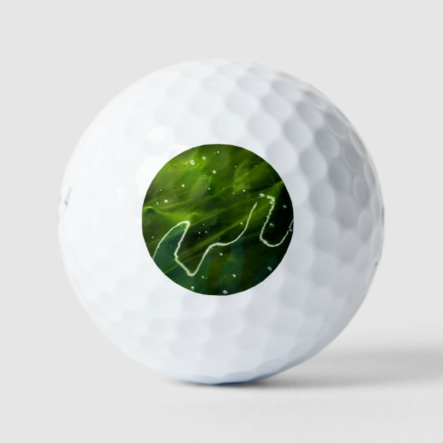 Pelotas De Golf Algas verdes y agua a 6 gba (Anverso)