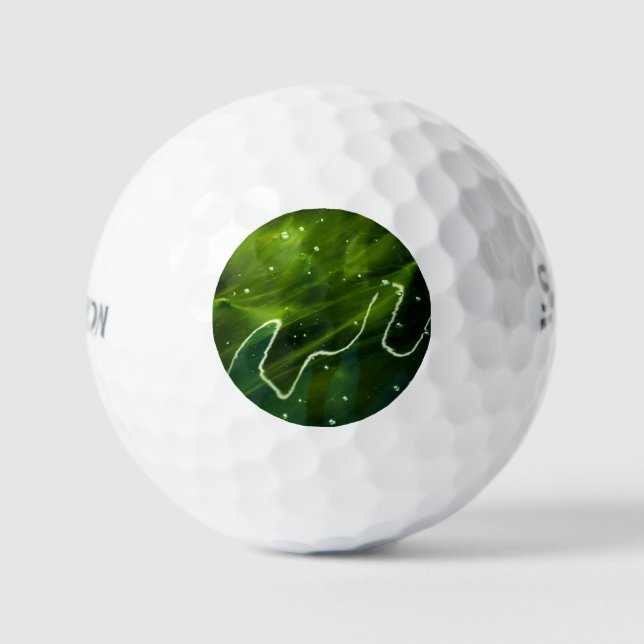 Pelotas De Golf Algas verdes y agua ssf gbcnm (Anverso)