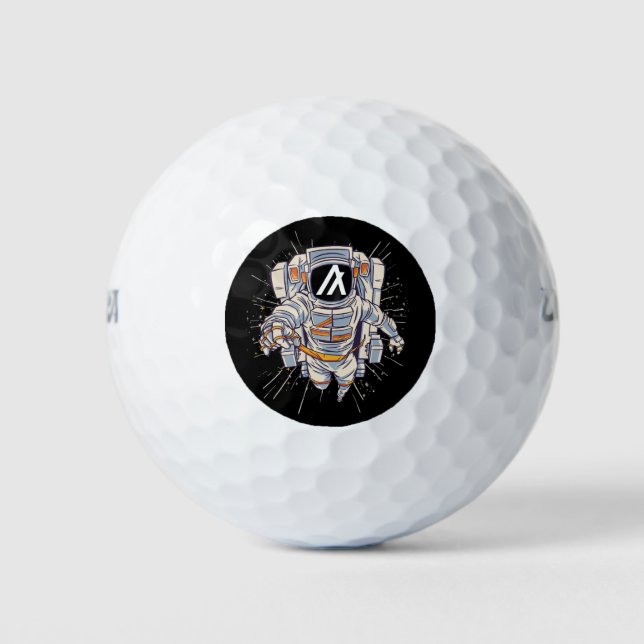 Pelotas De Golf Algorand Astronaut - Algo Crypto (Anverso)