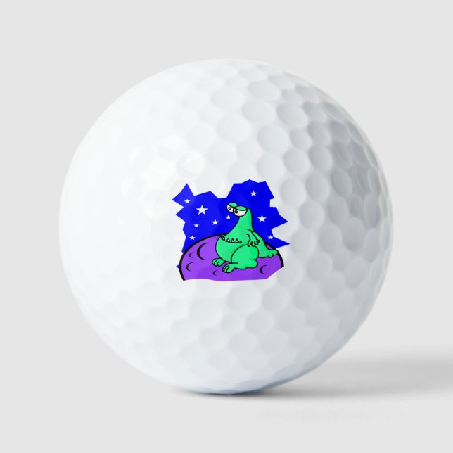 Pelotas De Golf Alien (Anverso)