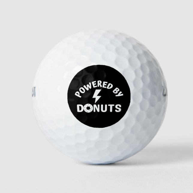 Pelotas De Golf alimentado por donuts (Anverso)