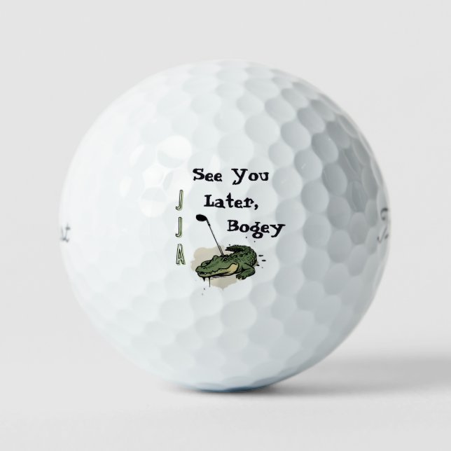 Pelotas de Golf Allegator (Anverso)