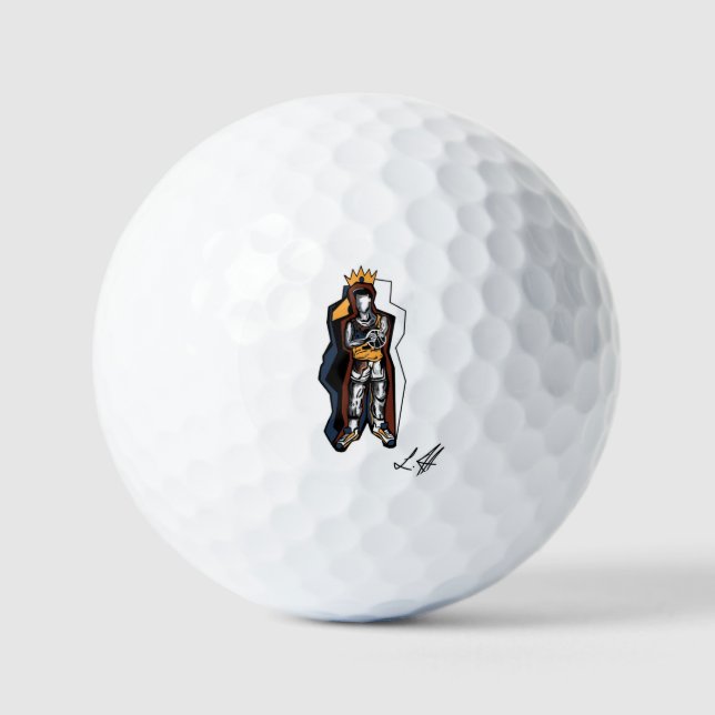 Pelotas De Golf Allstar de Baloncesto (Anverso)