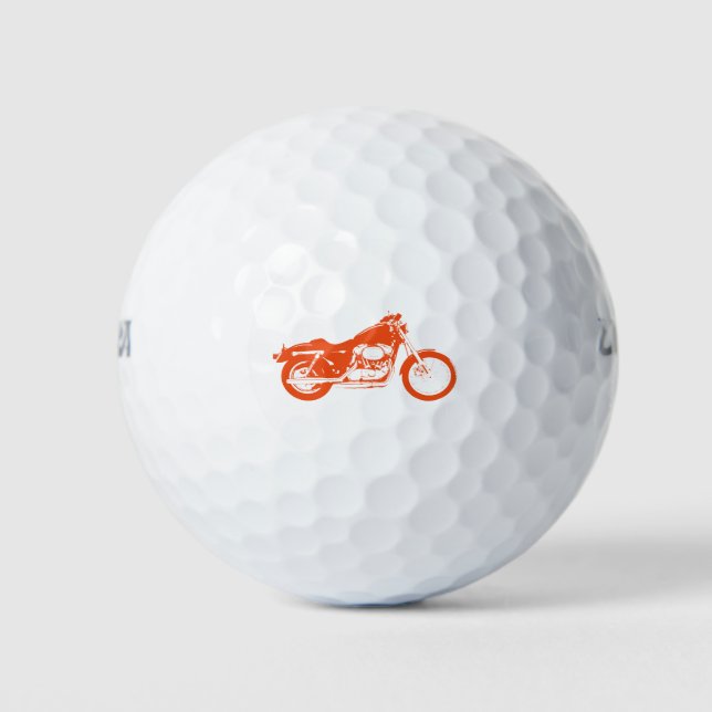 Pelotas De Golf Amantes de la bicicleta (Anverso)