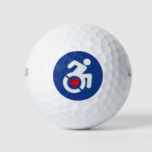 Pelotas De Golf Amar a los discapacitados