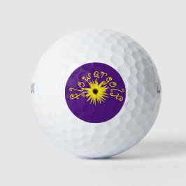 Pelotas De Golf Amarillo amarillo FlowerGolf 1