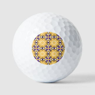 Pelotas De Golf Amarillo y púrpura