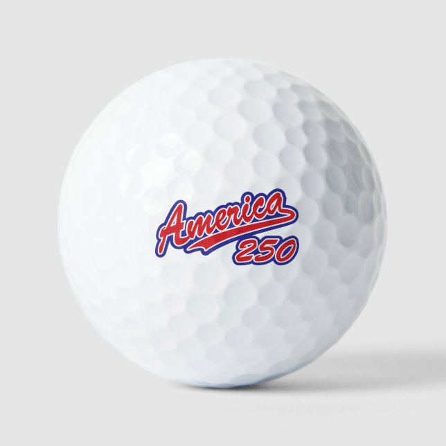Pelotas De Golf América 250 (Anverso)