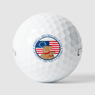 Pelotas De Golf América 250 Despertando la Libertad