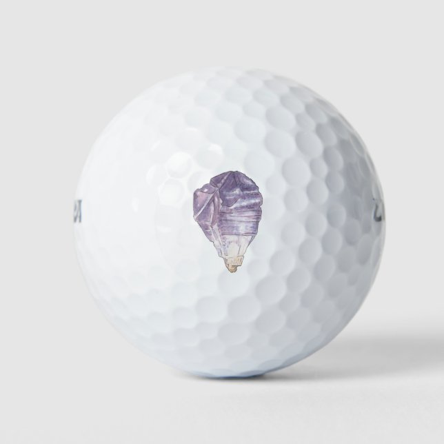 Pelotas De Golf Amethyst Crystal (Anverso)