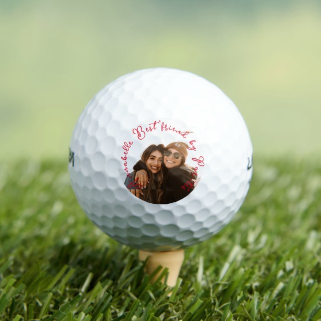 Pelotas De Golf Amigo personalizado (Camiseta in situ)