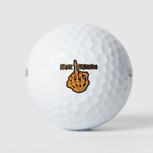 Pelotas De Golf Amigos falsos de dedo medio