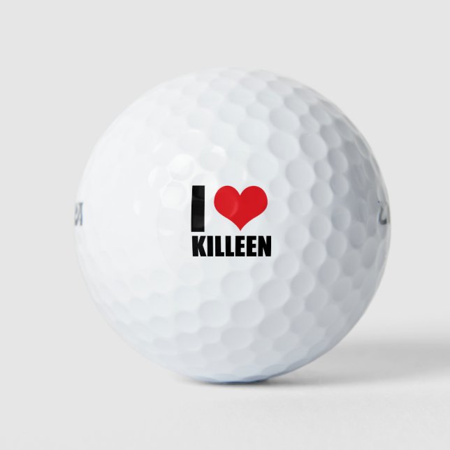 Pelotas De Golf Amo a Killeen (Anverso)