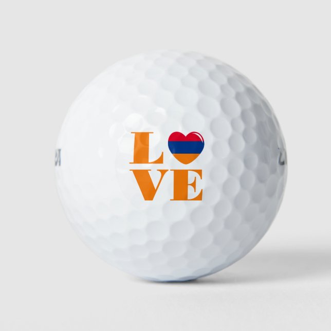 Pelotas De Golf Amo Armenia (Anverso)