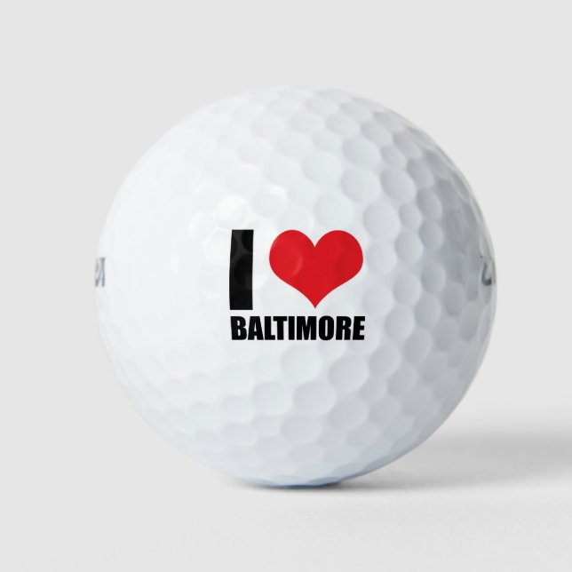 Pelotas De Golf Amo Baltimore (Anverso)