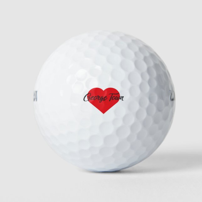 Pelotas De Golf Amo Ciudad George - Islas Caimán (Anverso)