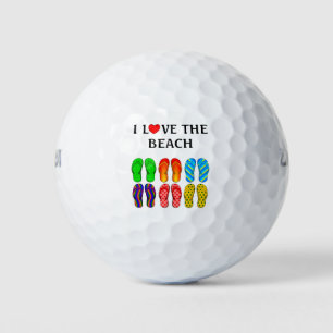 Pelotas De Golf Amo la playa