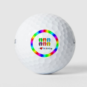 Pelotas De Golf Amo la playa