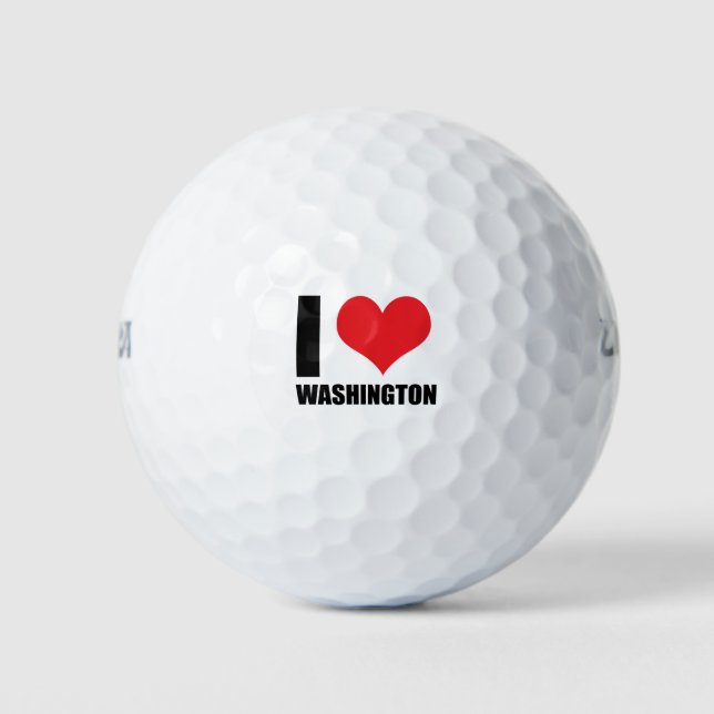 Pelotas De Golf Amo Washington (Anverso)