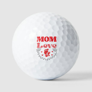 Pelotas De Golf Amor a mamá de los cuttos