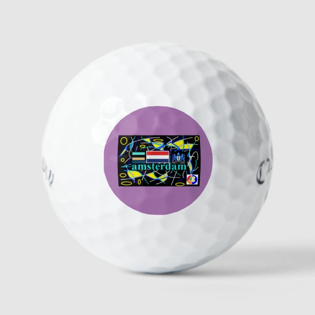 Pelotas De Golf Amsterdam 11 Golfball (Anverso)