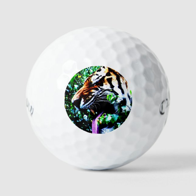 Pelotas De Golf Amur Tiger css gbcna (Anverso)