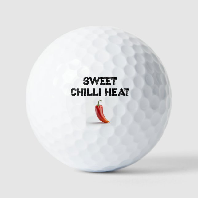 Pelotas De Golf Añadir especias a tu costura con calor de chile du (Anverso)