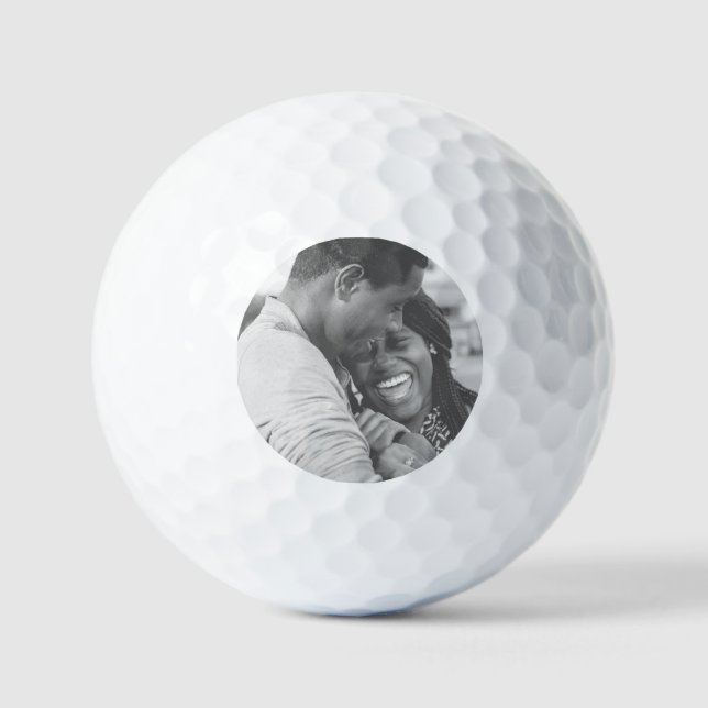 Pelotas De Golf Añadir su propia foto (Anverso)