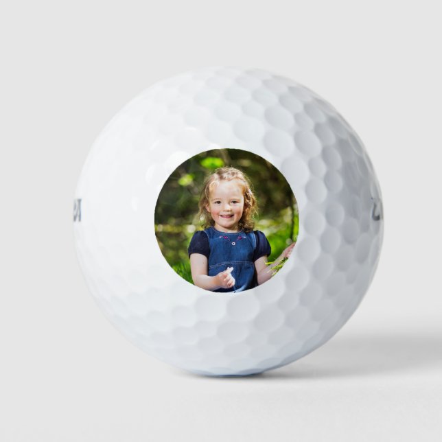 Pelotas De Golf Añadir una foto personalizada (Anverso)