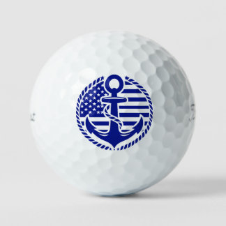 Pelotas De Golf Ancla Azul Náutico