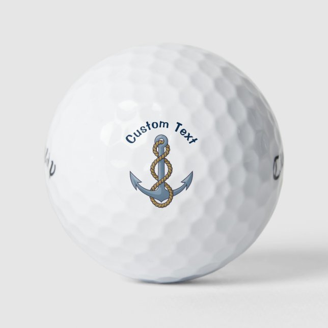 Pelotas De Golf Ancla con Rope (Anverso)