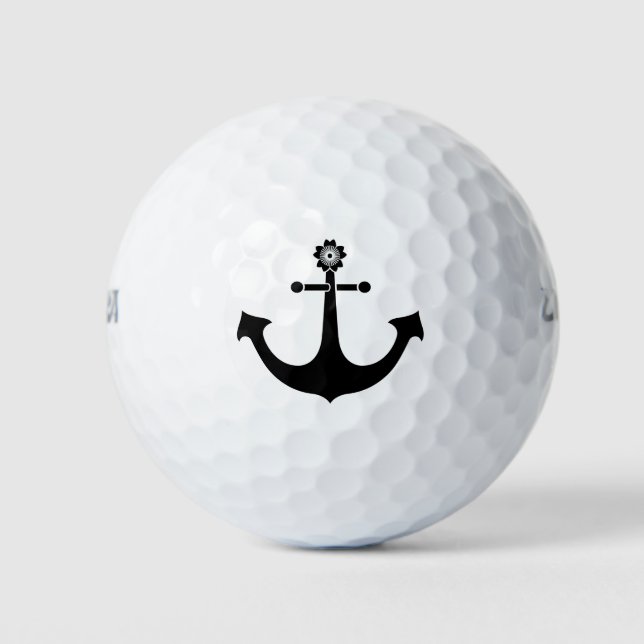 Pelotas De Golf Ancla de la marina (Anverso)