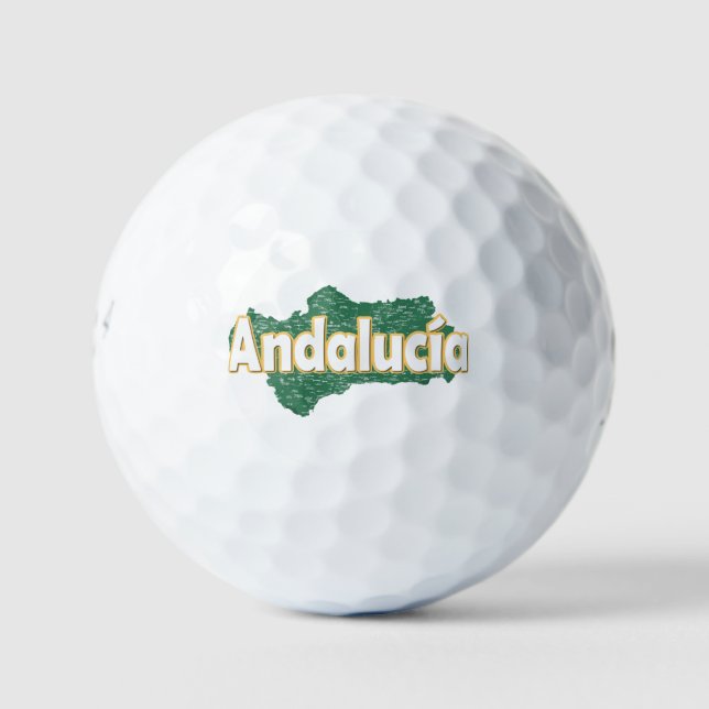 Pelotas De Golf Andalucía (Anverso)