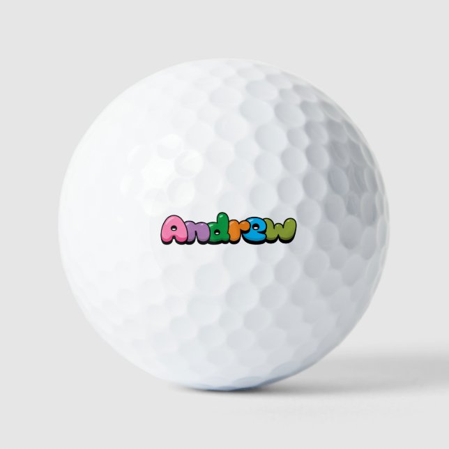 Pelotas De Golf Andrew (Anverso)