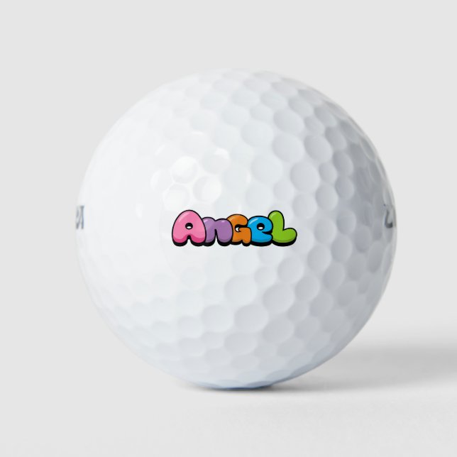 Pelotas De Golf Ángel (Anverso)