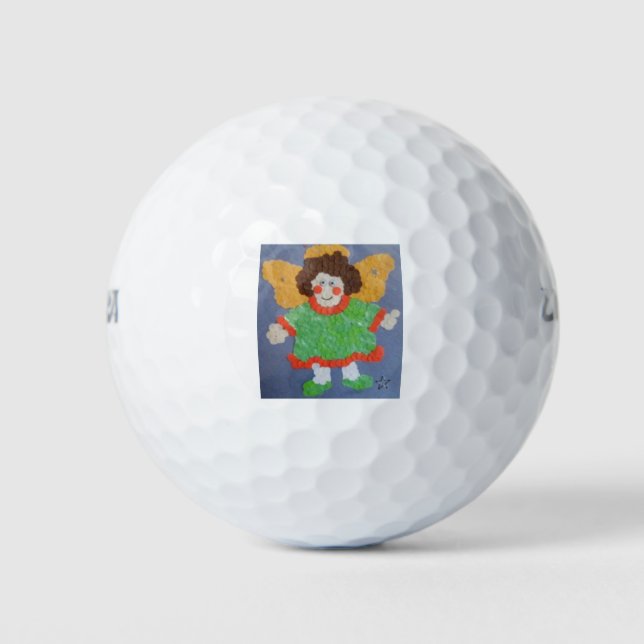 Pelotas De Golf Ángel (Anverso)