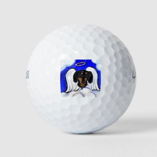 Pelotas De Golf Angel Dachshund (Anverso)
