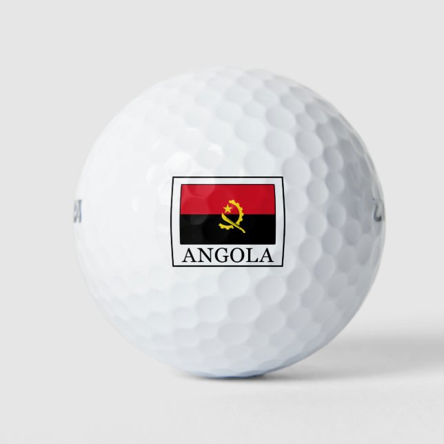 Pelotas De Golf Angola (Anverso)