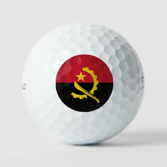 Pelotas De Golf Angola (Anverso)