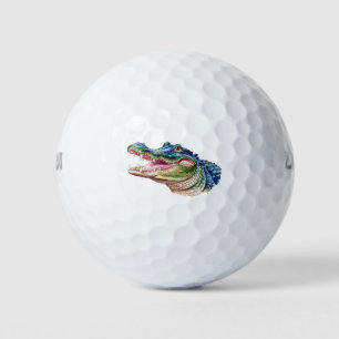 Pelotas De Golf Animal de Cocodrilo-Caimán de Moda