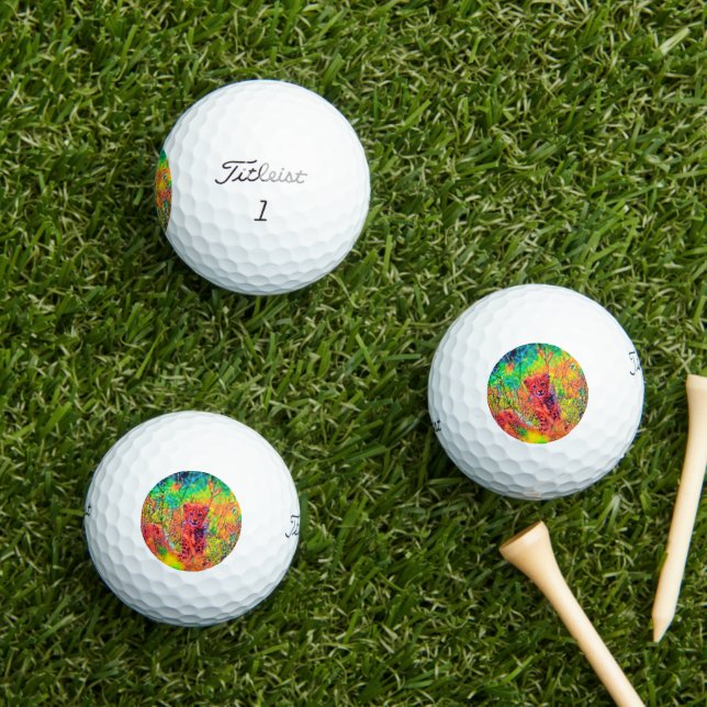 Pelotas De Golf AnimalColor_Cheetah_07 (Césped in situ)