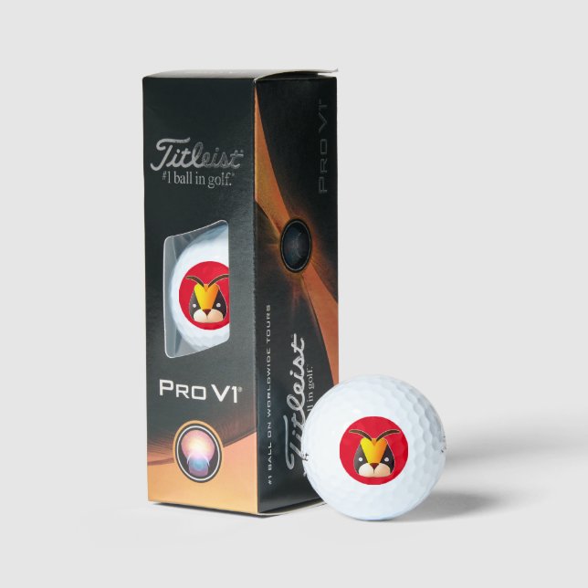Pelotas De Golf Animals Titleist 2023 Pro V1 Golf Balls (Embalaje)