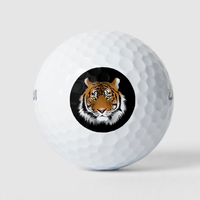 Pelotas De Golf Año de protección de los tigres 2022 (Anverso)