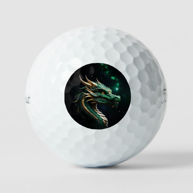 Pelotas De Golf Año del dragón (Anverso)