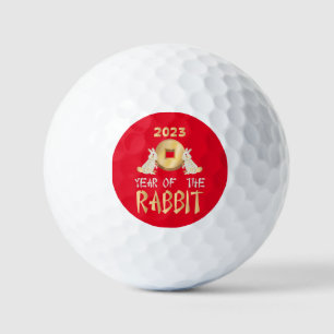 Pelotas De Golf Año Nuevo Chino De Conejo 2023