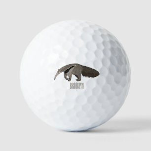 Pelotas De Golf Anteater personalizado ilustracion