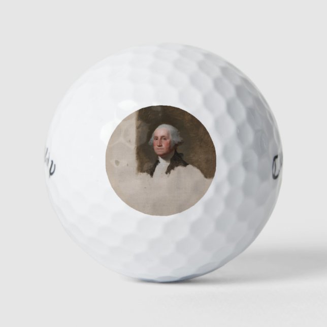 Pelotas De Golf Anthaeneum George Washington Primer Presidente de  (Anverso)